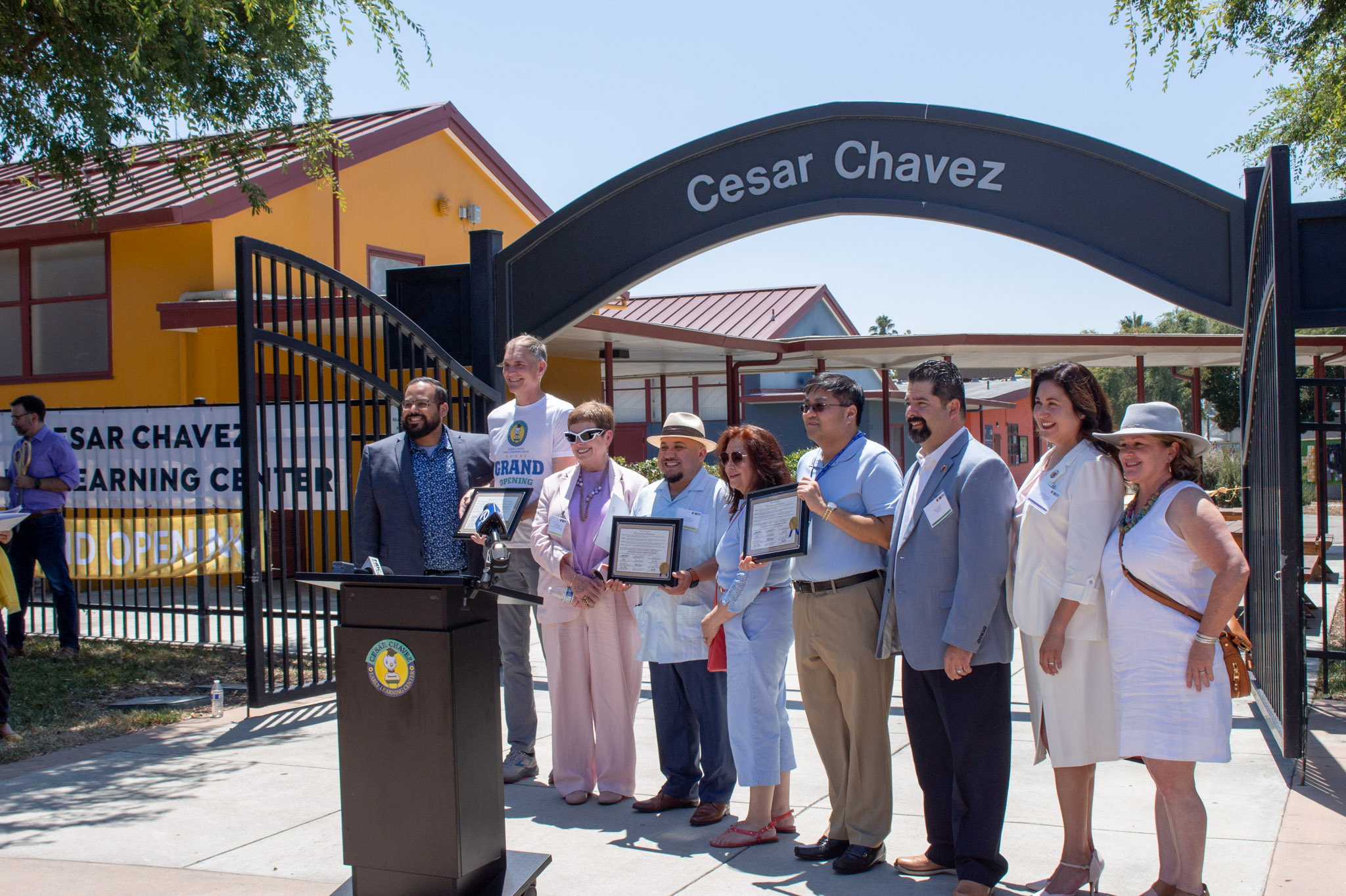 The Cesar Chavez Early Learning Center recently is open!